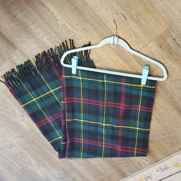 MERONA Plaid Shawl/Wrap/Scarf⚜️💚⚜️ - Picture 2 of 4